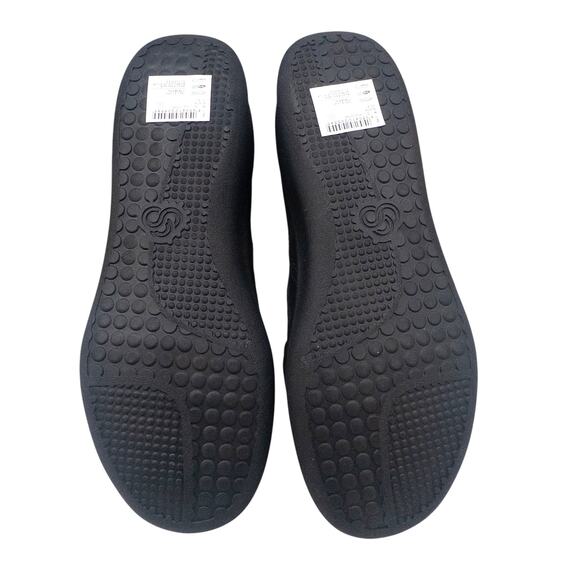 Clarks Women's Sillian 2.0 Star Slip-On Women's Loafers Black 8.5 - Picture 5 of 6